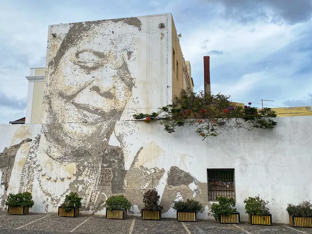 Mural de Cesária Évora