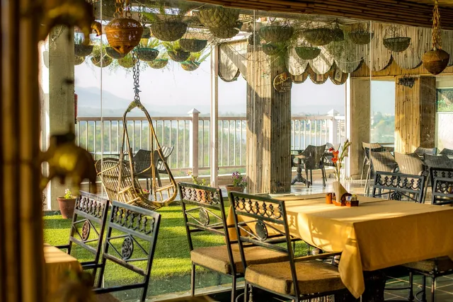 The Sitting Elephant - A Rooftop Restaurant Overlooking River Ganga