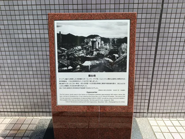 Hiroshima Atomic Bomb Hypocenter Monument