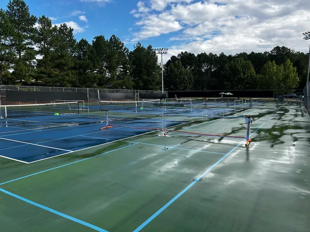 Flaherty Park Pickleball courts