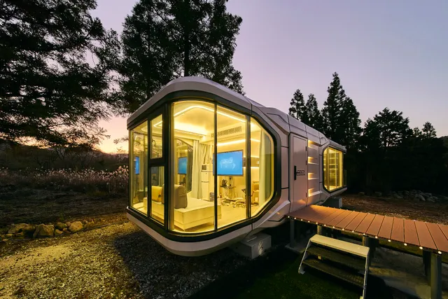 宇宙船 未来型住み空間 SPACE—VESSEL基地 未来基地