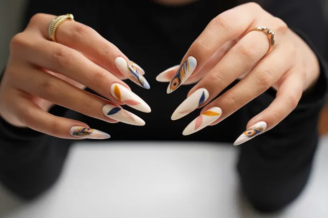 Peacock Nails @ Lemon Grove