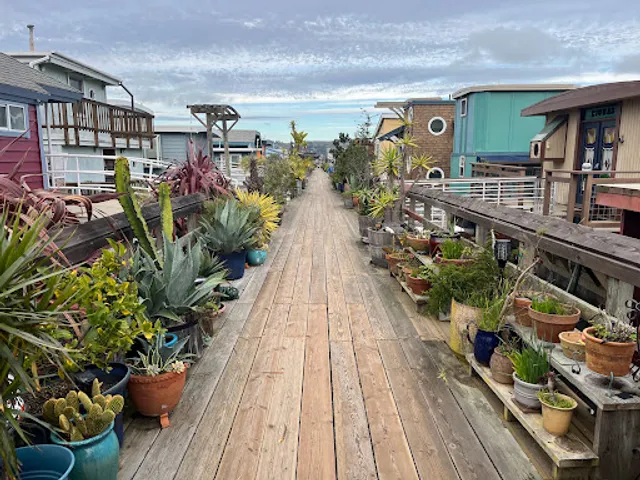 Floating homes viewpoint