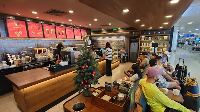Starbucks Noi Bai Domestic Airport Gate 02