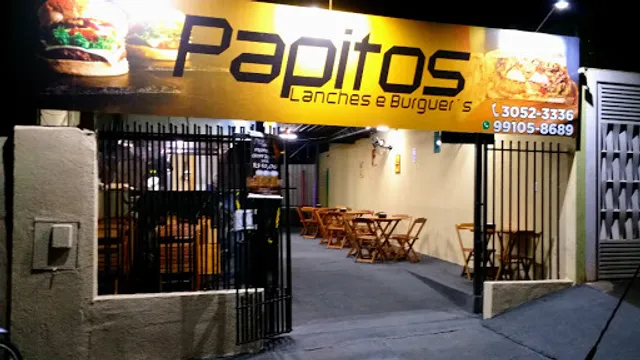 Papitos Lanches, Burguer's e Porções.