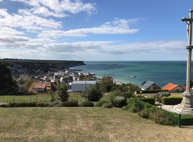 Aire de Camping Car d'Arromanches-les-Bains