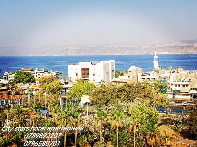 شقق مفروشة يومي للايجار واجنحة للايجار اليومي العقبة اطلالة بحرية مميزة