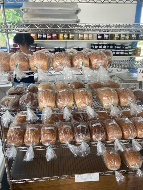 Roadside Market Baked Goods And Baskets