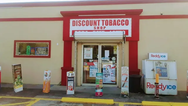 Discount tobacco shop
