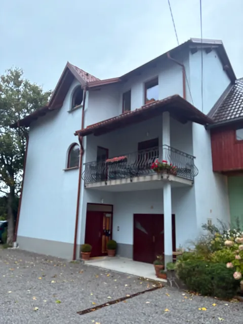 City center blue sky house