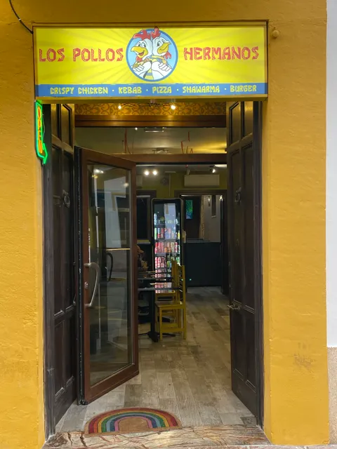 Kebab pizza pollo frito Pollos Hermanos Ronda