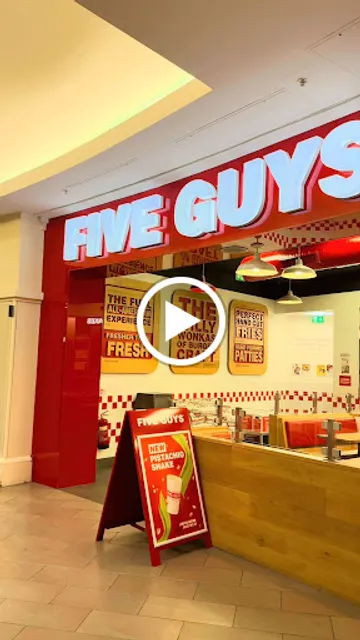 Five Guys Burgers and Fries Sheffield Meadowhall