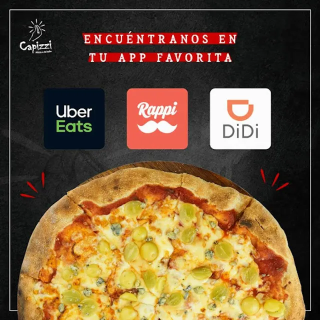 Capizzi pizza a la leña