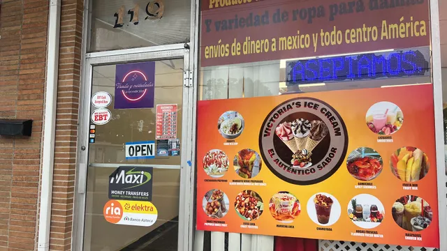 Victorias ice cream y antojitos elados en cono