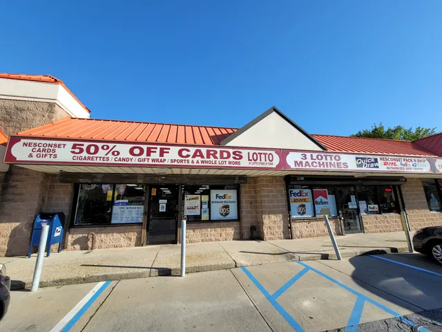 Nesconset Cards & Gifts / shipping center UPS. Fedex.DHL.USPS