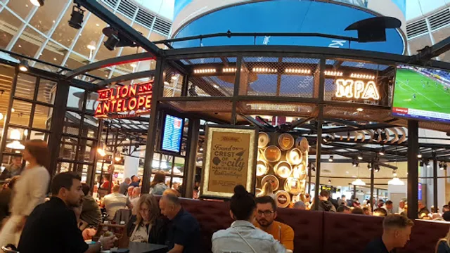 The Lion and Antelope