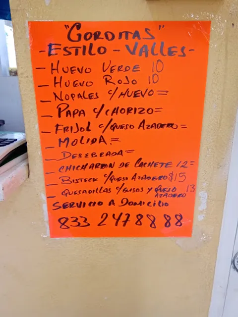 Gorditas estilo Valles