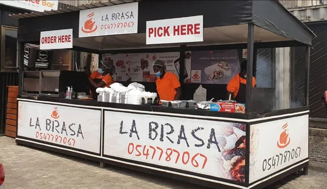 La Brasa East Legon American House Bridge