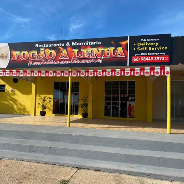 Restaurante e marmitaria fogao a lenha