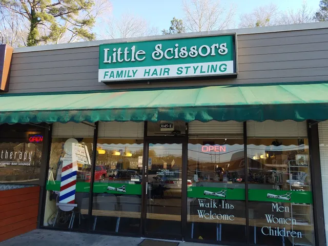 Little Scissors Hair Styling