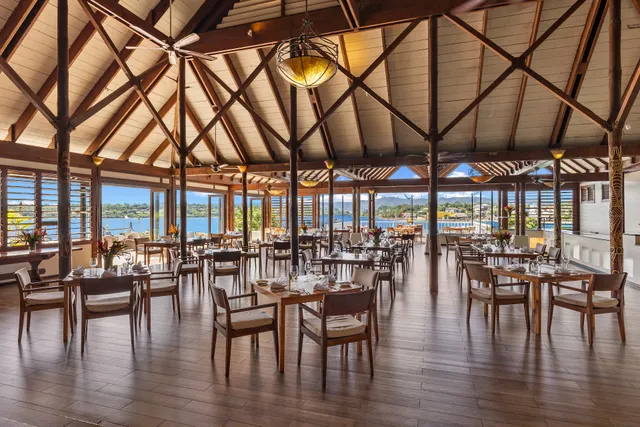 Azure Restaurant, Iririki Island Resort