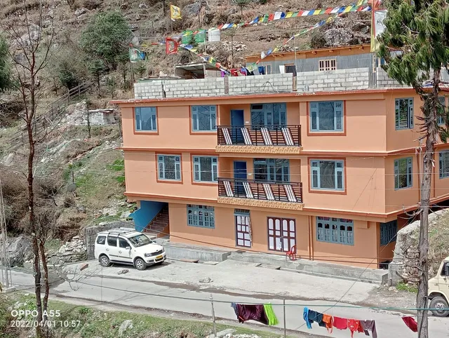 Om Green Tortoise Lachung