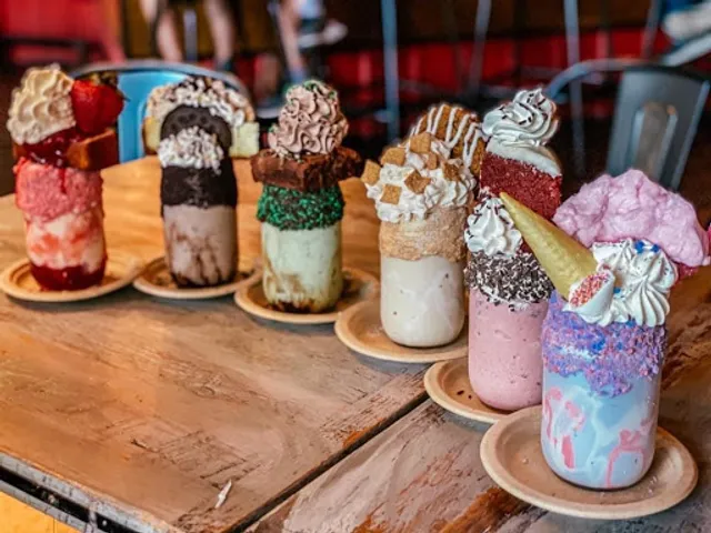 The Crazy Mason Milkshake Bar Gatlinburg