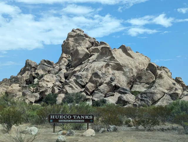 Hueco Tanks Park Entry