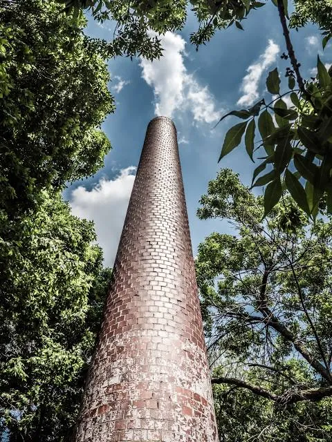 Japanese Carbide Chimney 古月日本赤硝塔