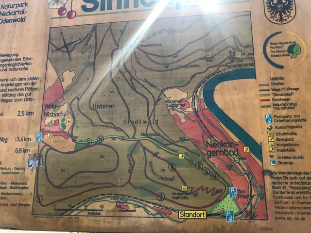 Sinnenpfad (Start Parkplatz unterhalb Friedhof, Neckargemünd)