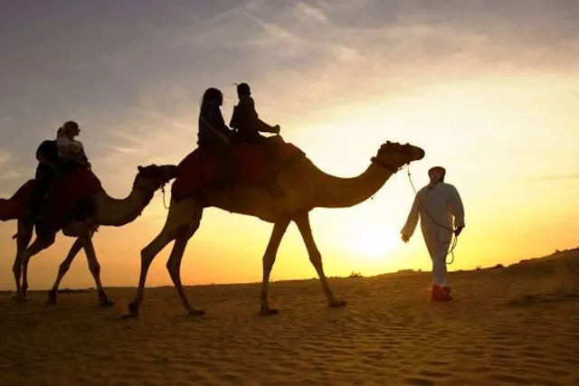 Desert Moon Memorial Statue