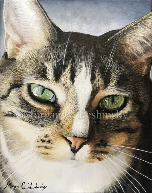 Paintings by Morgan C. Leshinsky