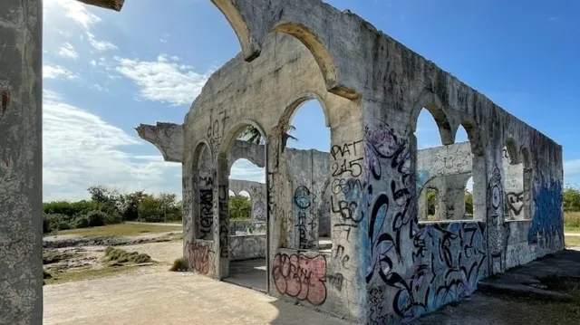German Ruin and Cliff Bantayan Island