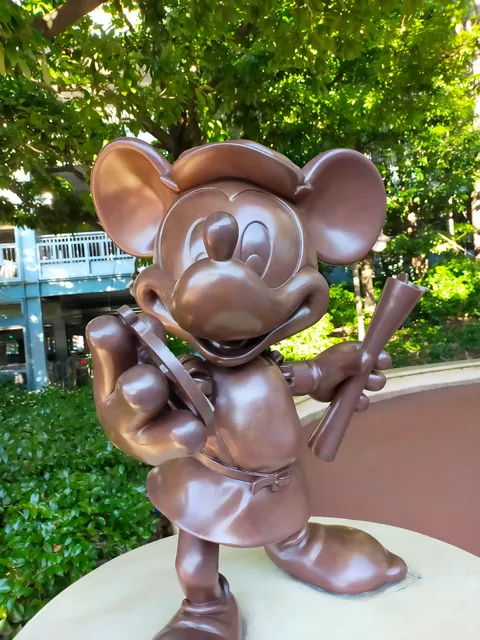 Mickey Mouse Bronze Statue