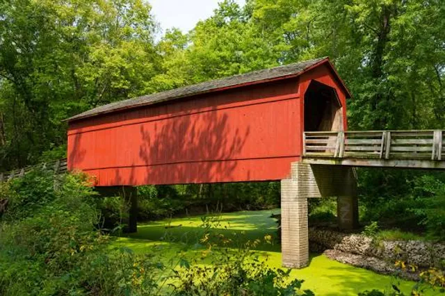 Historic Upper Sheffield Covered Bridge