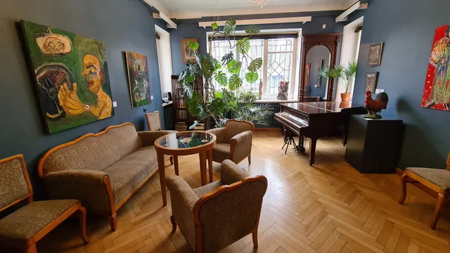 Nacionalinis M. K. Čiurlionio dailės muziejus, A. ir P. Galaunių namai