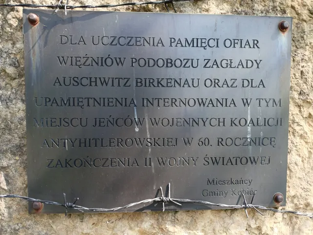 Miejsce pamięci były podobóz KL Auschwitz-Birkenau w Kobiórze
