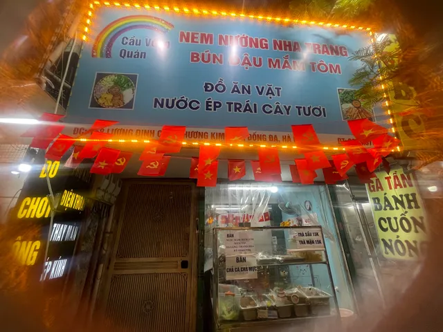 Bún Đậu Mắm Tôm Ba Làng+ Nem Nướng Nha Trang ( CẦU VỒNG QUÁN)