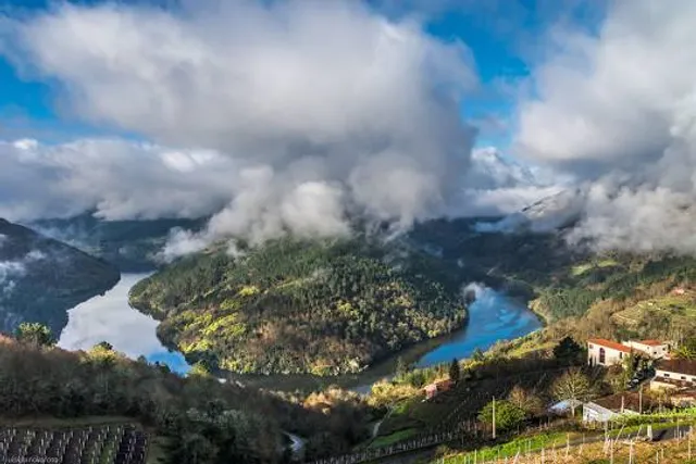 Ribeira sacra Miradoiro do Cabo do mundo