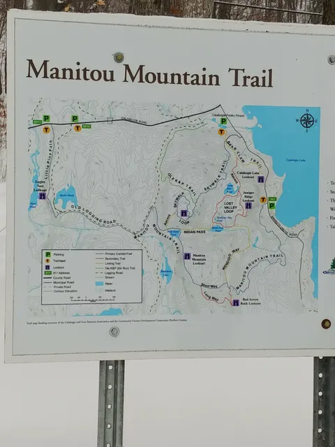 Manitou Mountain - Barrett Chute Trailhead