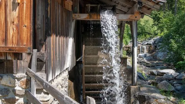 Historische Säge Schwarzwaldalp