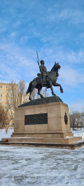 Monument Orenburg Cossacks