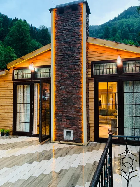 Şömineli Villa Gencal