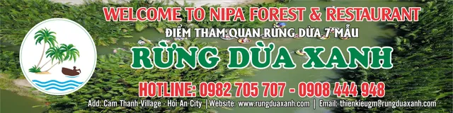 Rừng Dừa Xanh Hội An