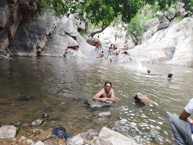 Nandeshwar Shrine Waterfall