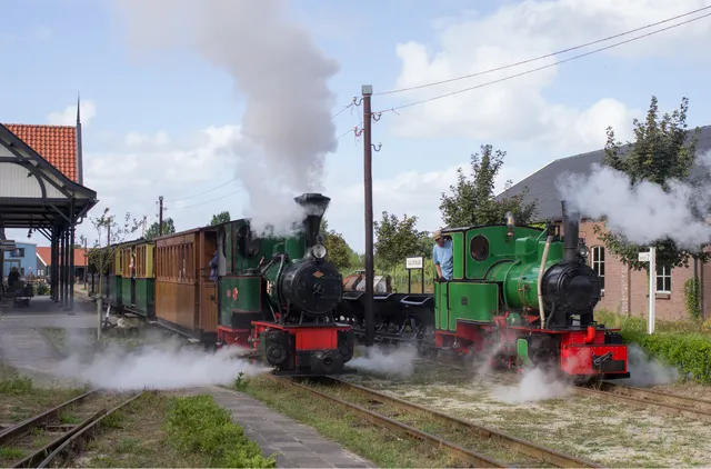 Steam Train Katwijk Leiden