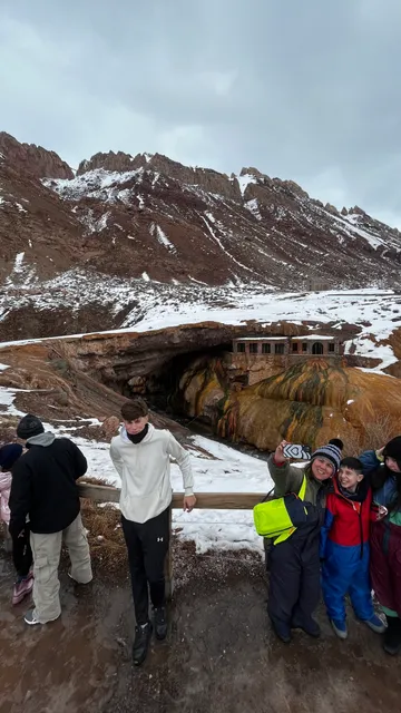 Restos del Hotel Balneario Termal Puente del Inca