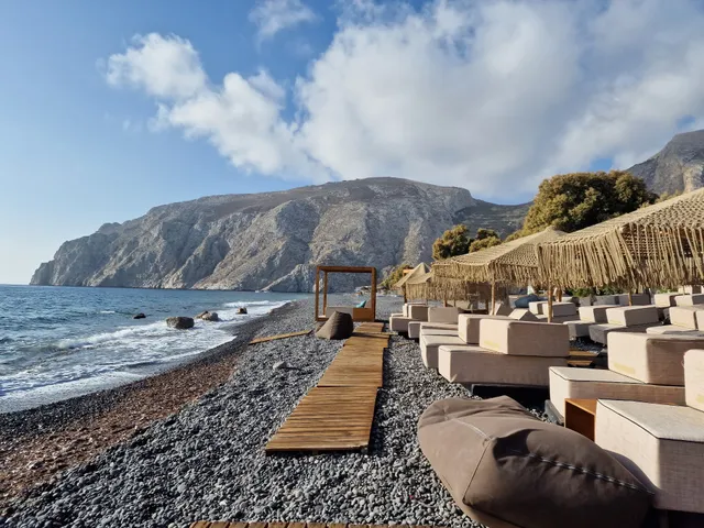 Kamari Beach Santorini