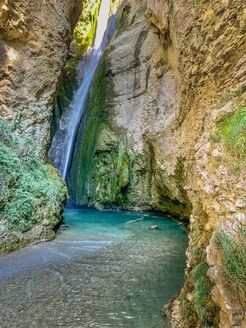 Chute de la Druise Waterfall