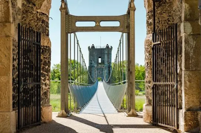 Suspension Bridge of Rochemaure